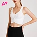 White crop tank, simple and fashionable, embodying minimalist aesthetics. Clean lines and breathable fabric make it ideal for warmer days or for layering.